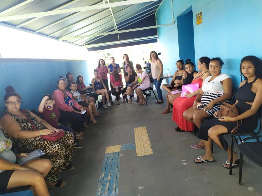 Prefeitura promove encontro com o Grupo de Gestantes pertencentes ao Projeto Arco-Íris