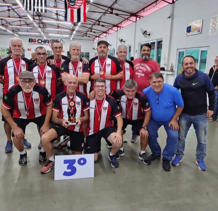Equipe de Bocha de Bragança Paulista conquista medalha de bronze nos Jogos Regionais