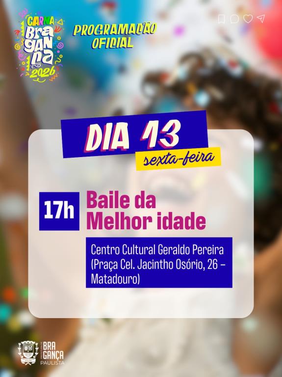 Baile da Melhor Idade no Matadouro promete reviver os Anos Áureos do Carnaval nesta sexta-feira (13)