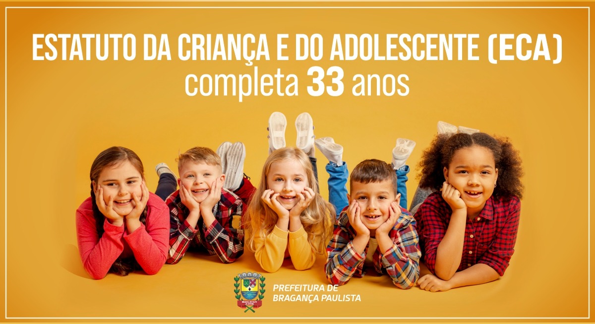 Estatuto da Criança e do Adolescente (ECA) completa 33 anos