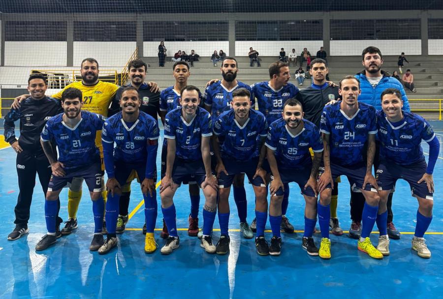 Equipe de Futsal Masculino Adulto de Bragança Paulista entra em quadra nesta quarta-feira (13/11) em partida eliminatória da 41ª Copa Campinas de Futsal