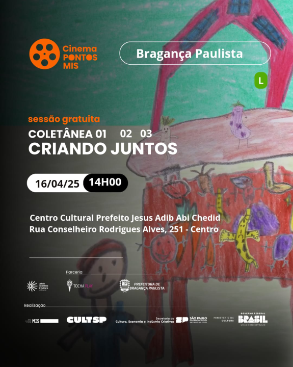 Série “Criando Juntos” será exibida em Bragança Paulista e mostra a criatividade dos pequenos em animações originais