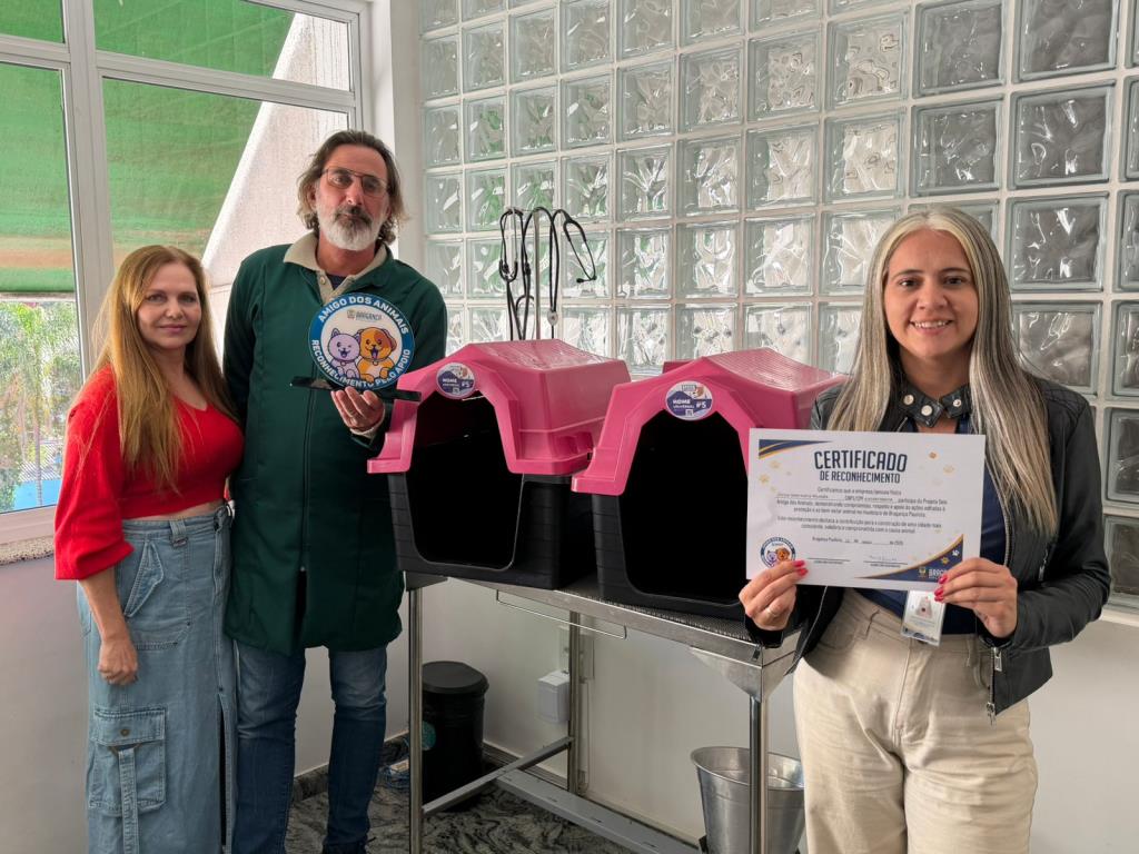 Clínica veterinária recebe primeiro Selo Amigo dos Animais