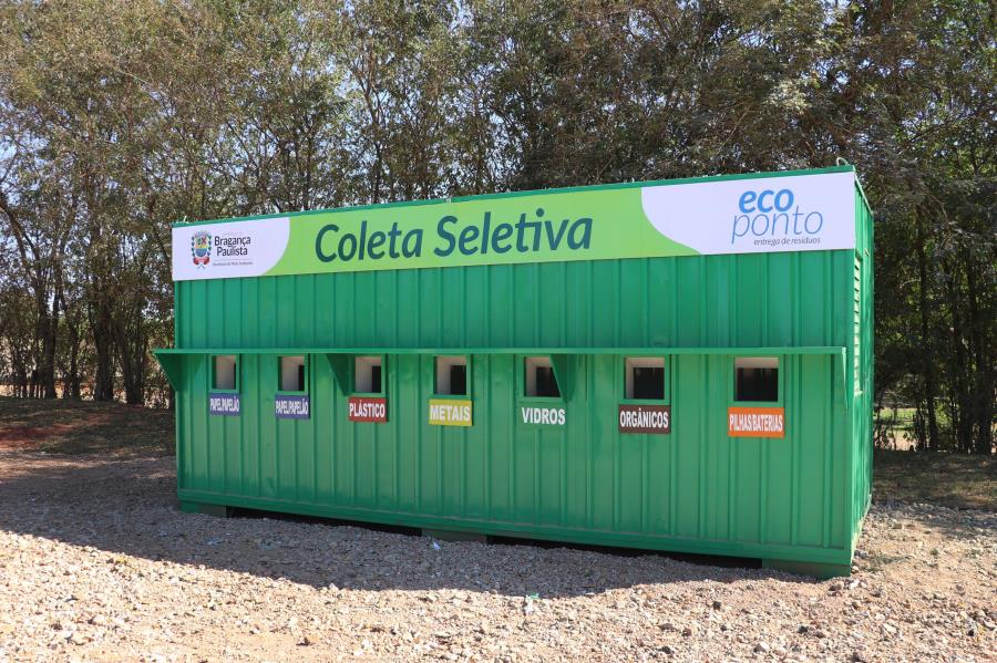 Bragança Paulista ganha 1º Ecoponto para descarte de resíduos