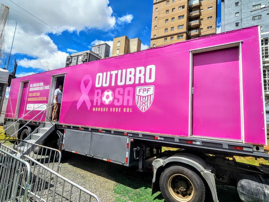 Carreta da Mamografia da Federação Paulista de Futebol ofertará exames apenas nesta quarta-feira (15), no Posto de Monta