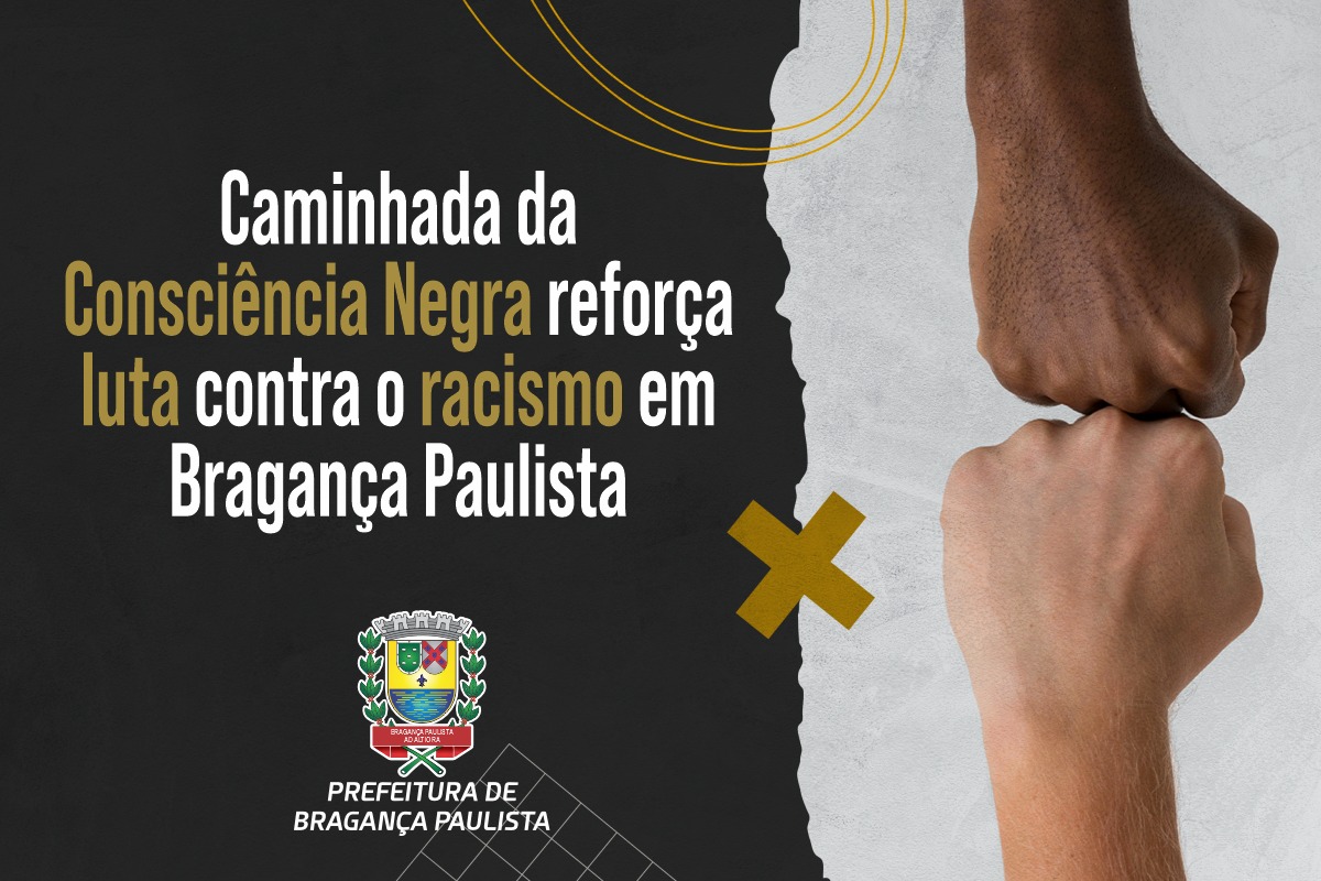 Caminhada da Consciência Negra acontece nesta quarta-feira (20/11)