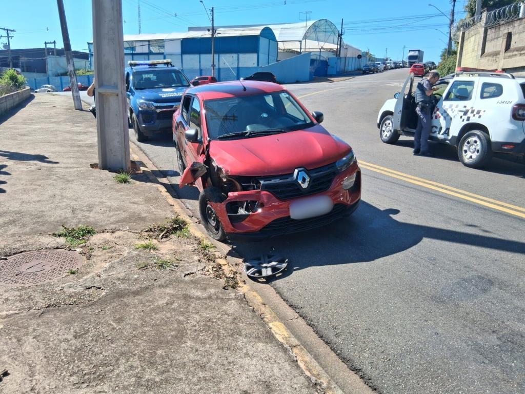 Guarda Civil Municipal resgata cachorrinha que fugiu após acidente de trânsito em Bragança Paulista