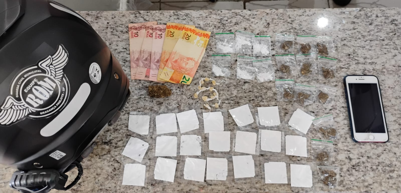 GCM apreende jovem por ato infracional de tráfico em Bragança Paulista