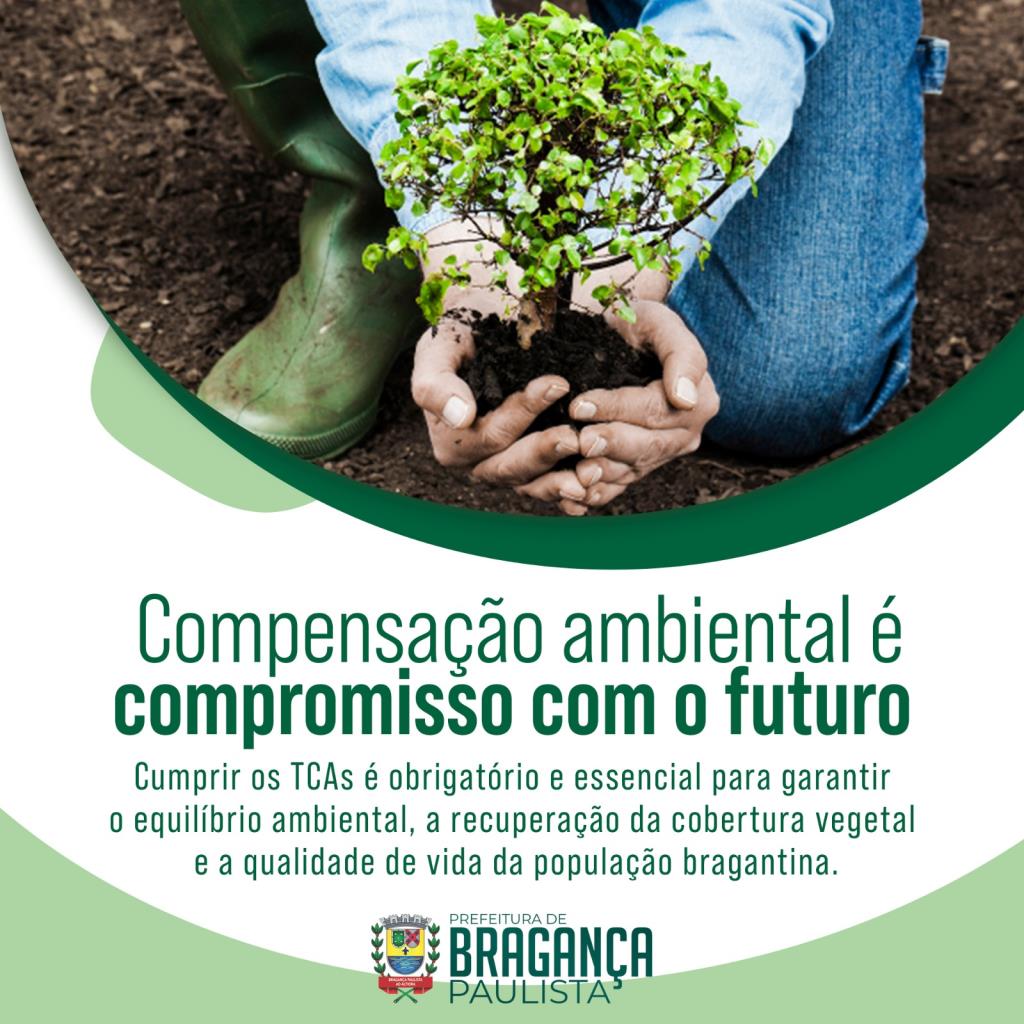 Aviso sobre a época de chuvas para execução de plantios ambientais