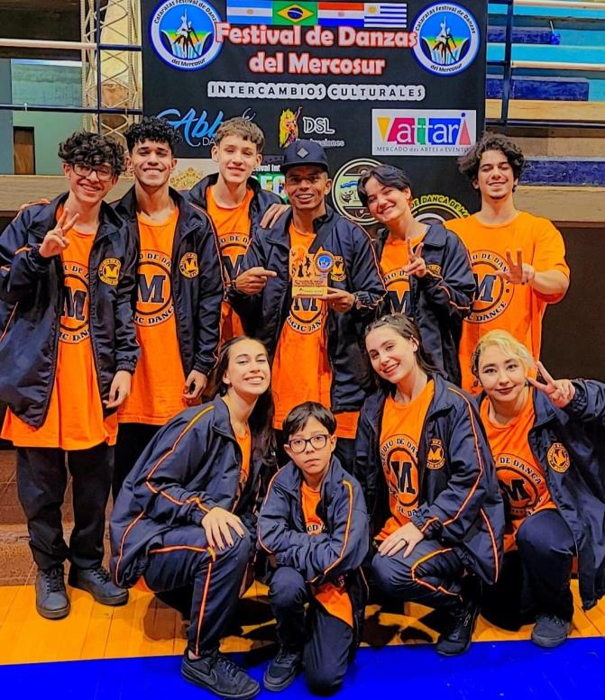 Cia Magic Street Dance é premiada no XXVII Festival de Danzas del Mercosur  