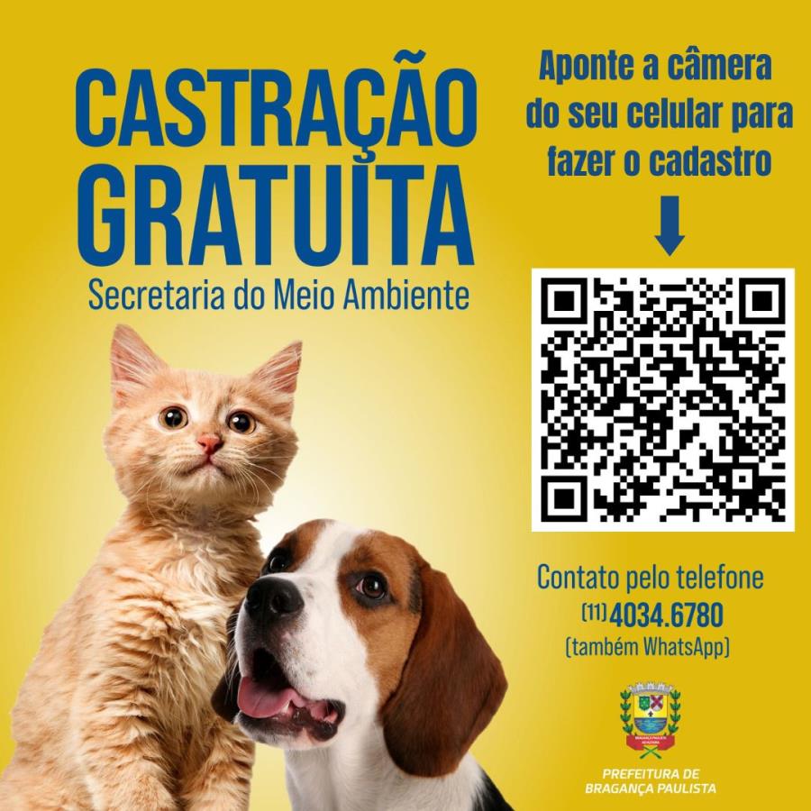 Link para Cadastro na Campanha de Castramóvel