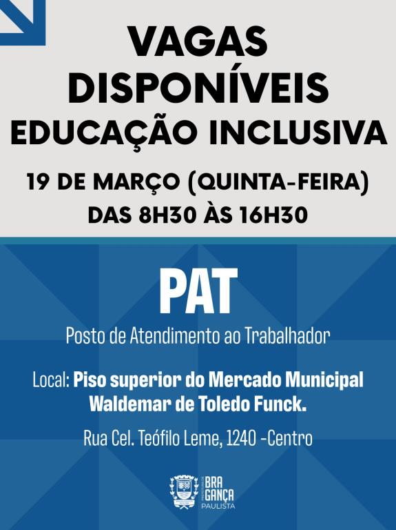 Seleção de profissionais para educação inclusiva na Rede Municipal de Ensino