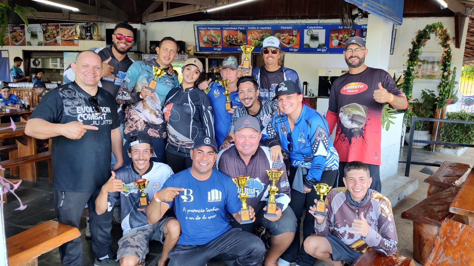 Torneio Pesqueiro em Duplas Santa Rita Gigantes reúne 26 duplas