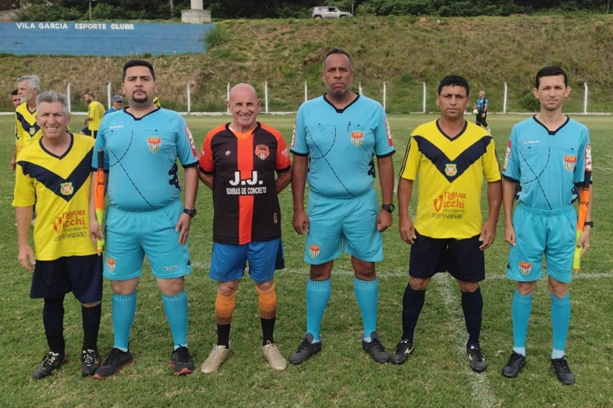 Cadastro das equipes para a disputa da categoria Veteranos do