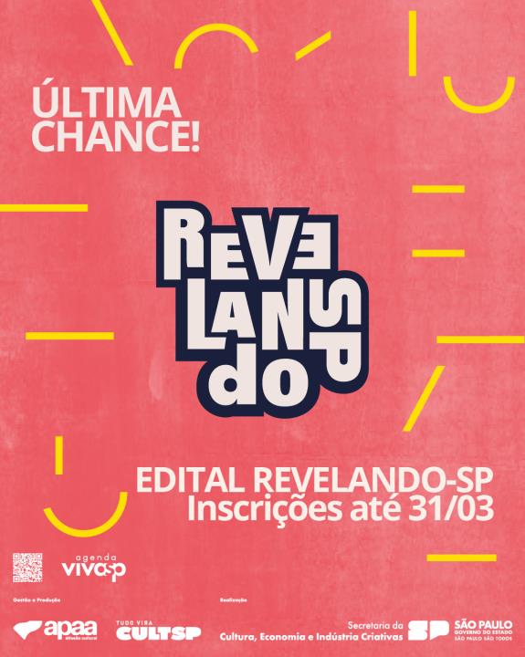 Chamada Pública para o Revelando SP 2025 está aberta para inscrições