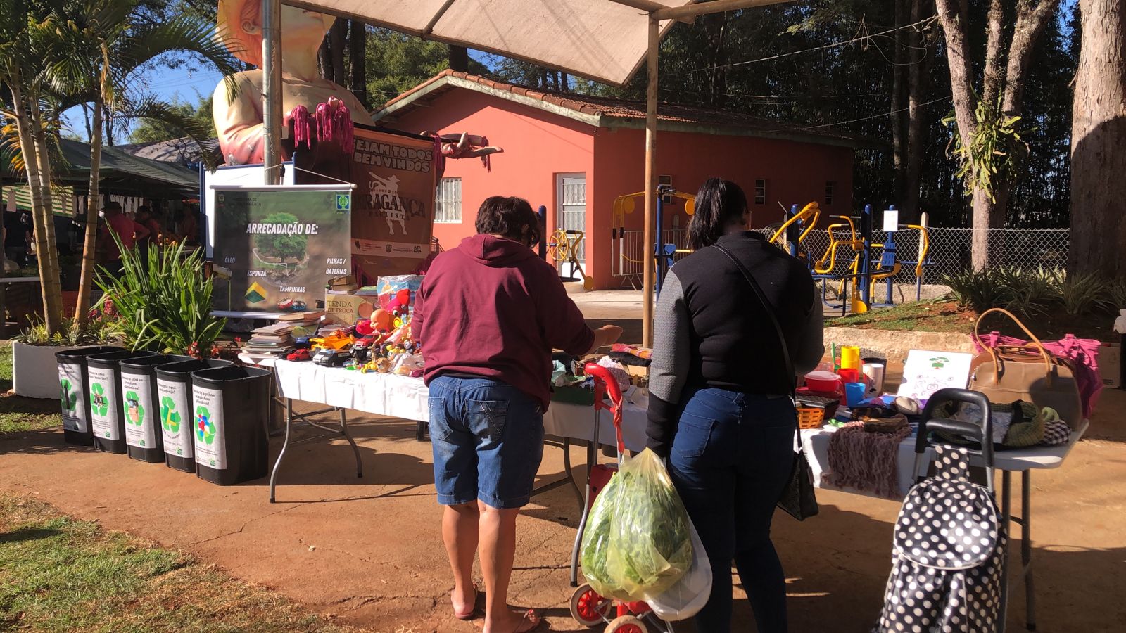 “Tenda da Troca Sustentável” acontece nesta quarta-feira (19/06) no Posto de Monta
