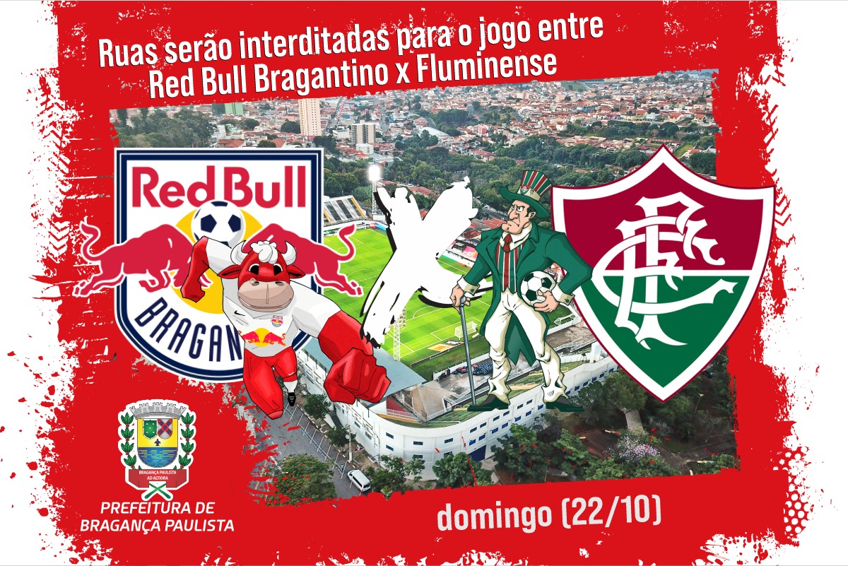 Autorizada presença de público para jogo do Red Bull Bragantino -  Prefeitura de Bragança Paulista