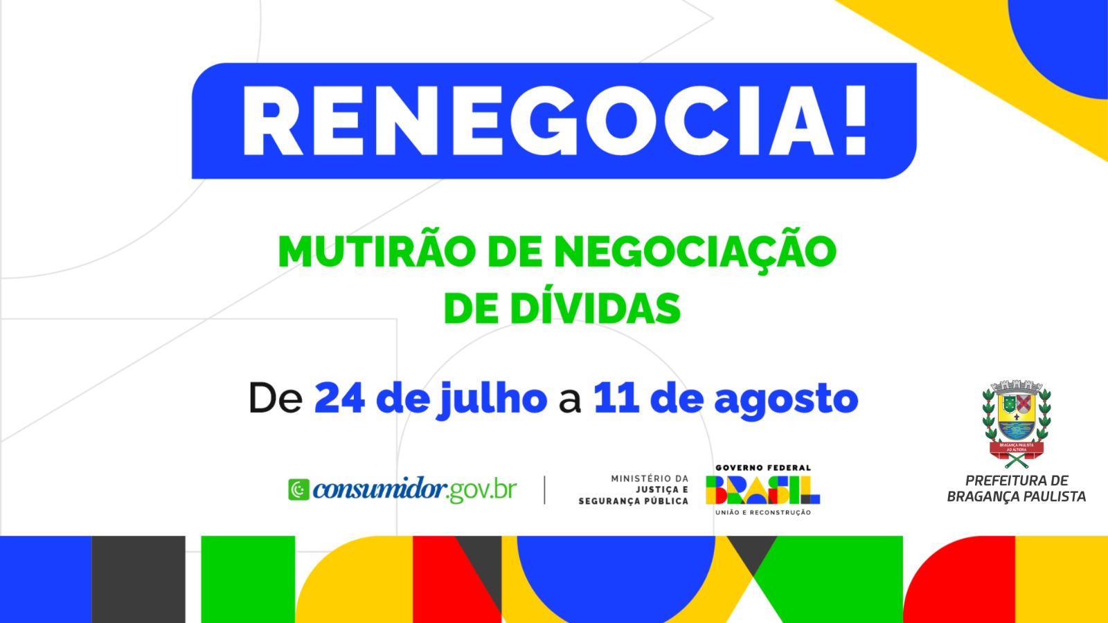 Procon de Bragança Paulista promove mutirão de renegociação de dívidas “Renegocia”   