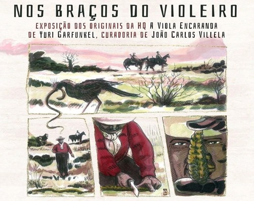 Exposição “Nos Braços do Violeiro”, que retrata o universo da viola caipira, estreia dia 24/02 em Bragança Paulista