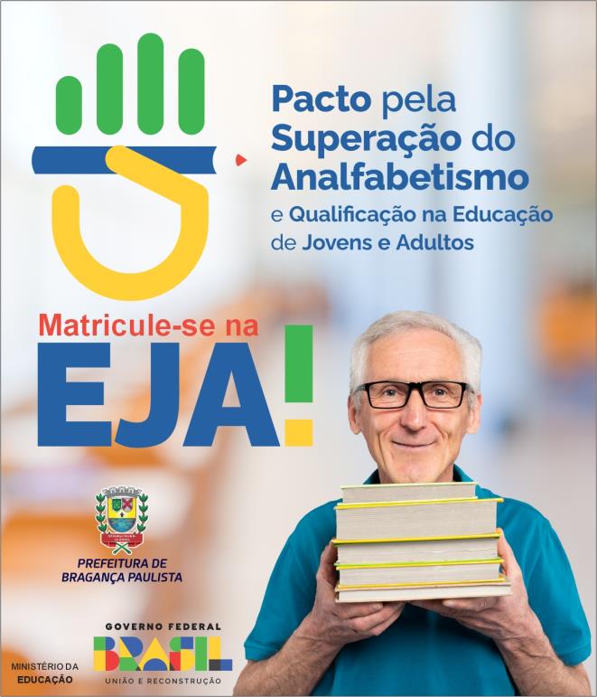 Bragança Paulista reforça oferta da EJA para jovens e adultos na Rede Municipal de Ensino