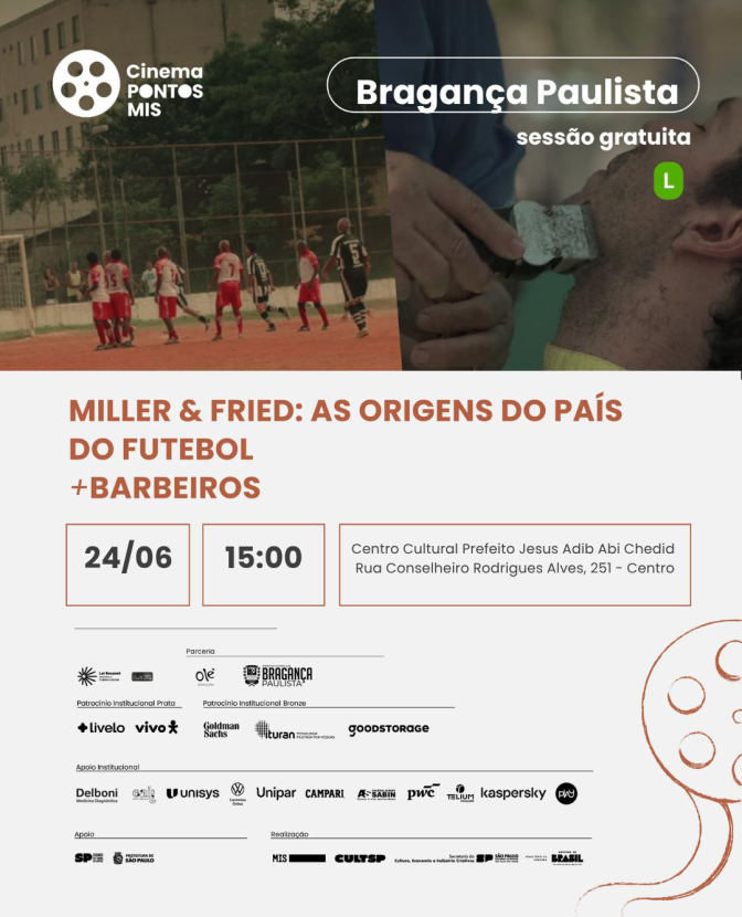 O futebol entra em campo na telona!