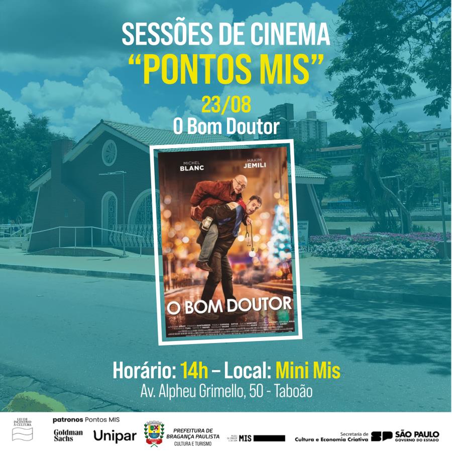 Sessões gratuitas de cinema acontecem durante junho no Mini Mis