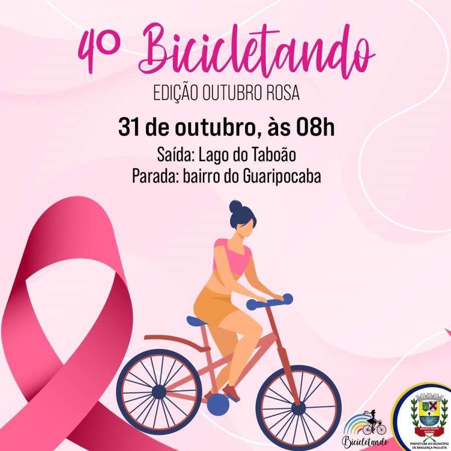 Passeio ciclístico da primavera acontece em conjunto com 4ª Bicicletando