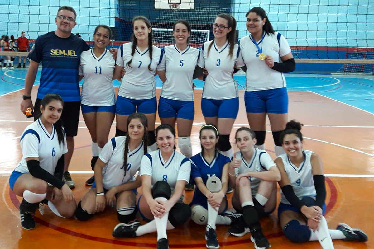 Equipe de Voleibol Adulto Feminino de Bragança Paulista conquista