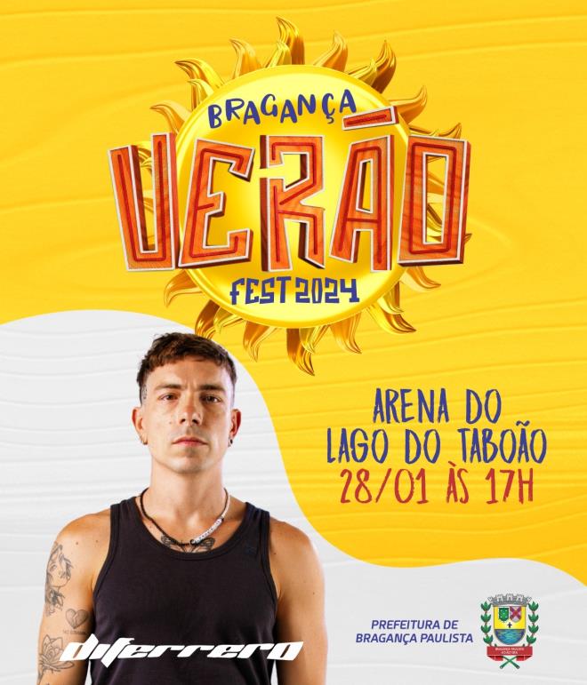 Di Ferrero é a próxima atração do “Bragança Verão Fest 2024”