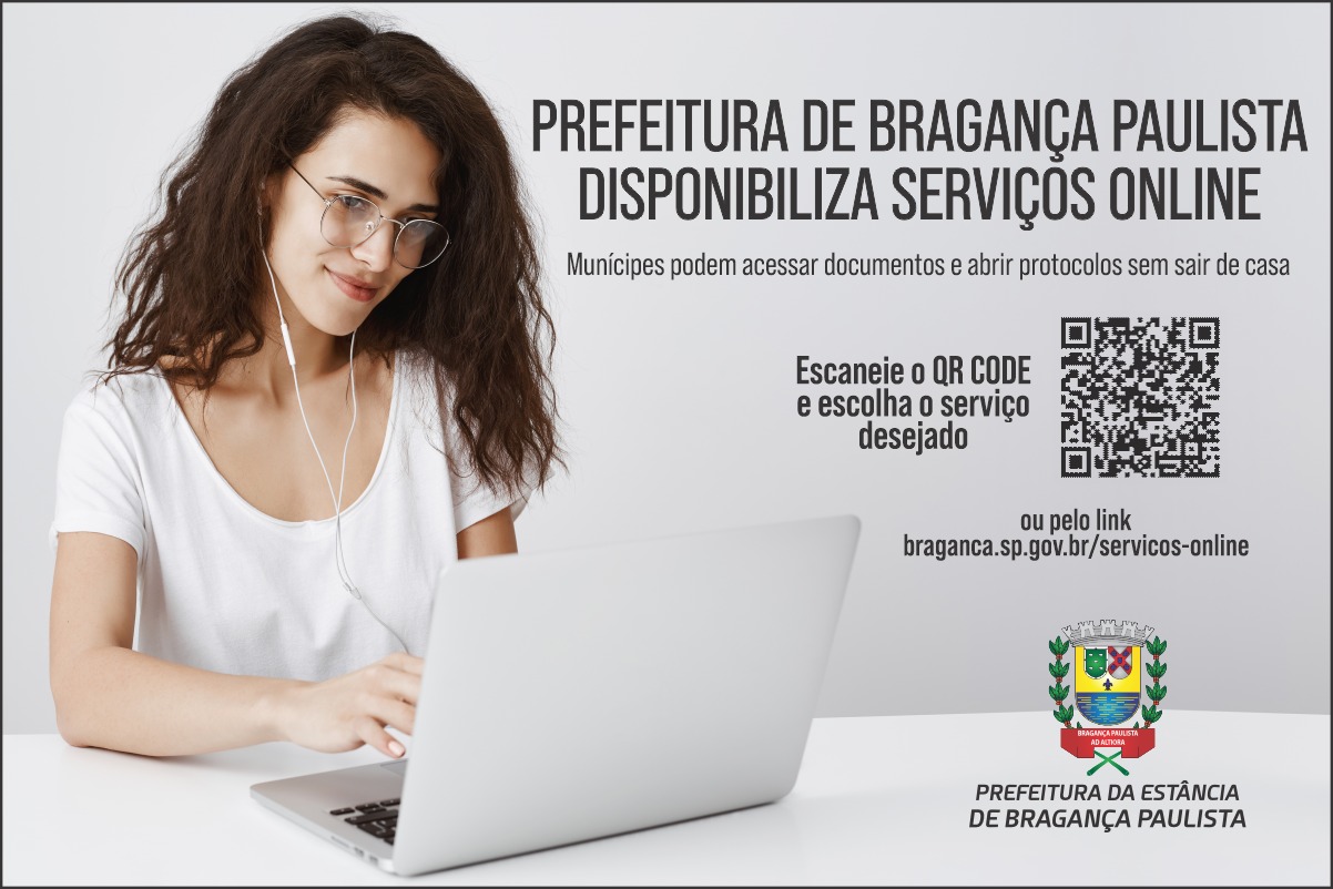Prefeitura de Bragança Paulista disponibiliza serviços online