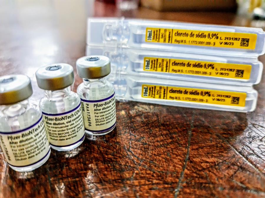 Secretaria de Saúde abre agendamento de 1ª, 2ª e 3ª dose para vacinação contra a Covid-19, a partir das 18h