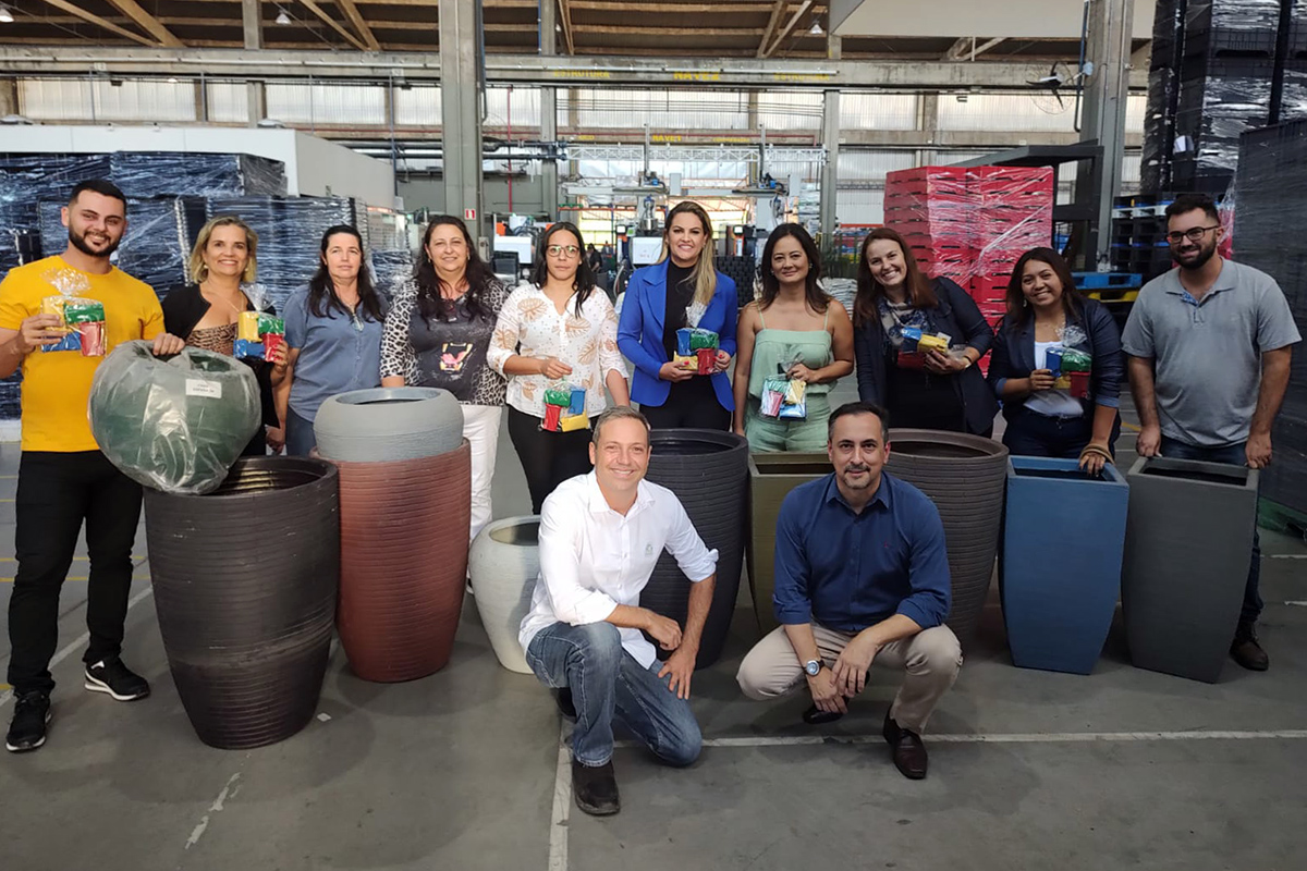 Fundo Social de Solidariedade participa de apresentação do Projeto Tampinhas do Bem na cidade de Atibaia