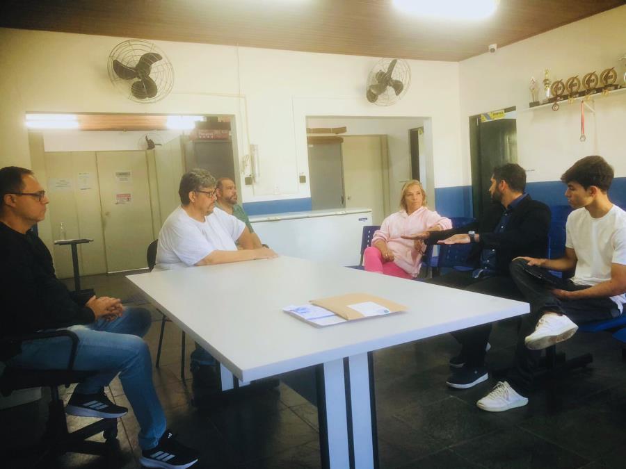 Representantes da Federação Paulista de Futebol visitam Bragança Paulista para conhecer estrutura esportiva do município