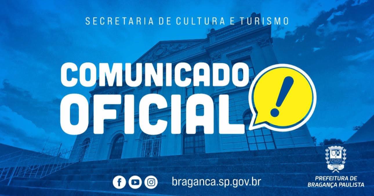 Nota Oficial - Edital de Premiação nº 01/2024 – Reconhecimento Cultural