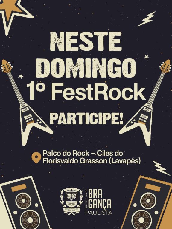 Bragança Paulista recebe o 1º FestRock: Uma Celebração ao legado do Rock n’ Roll