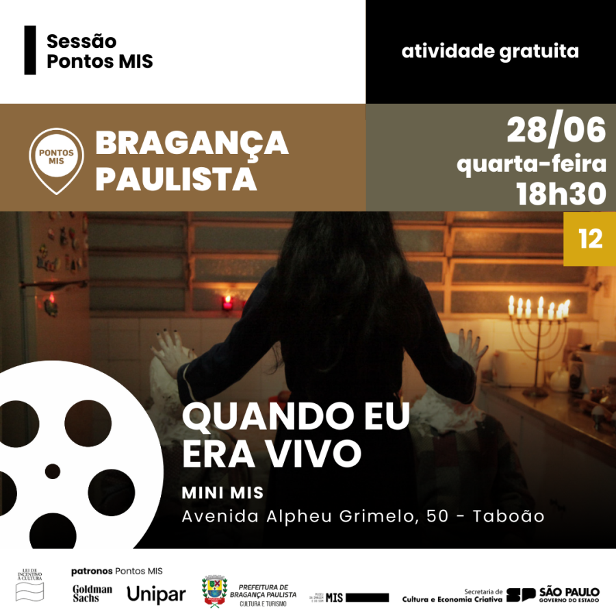 Sessões gratuitas de cinema acontecem durante junho no Mini Mis