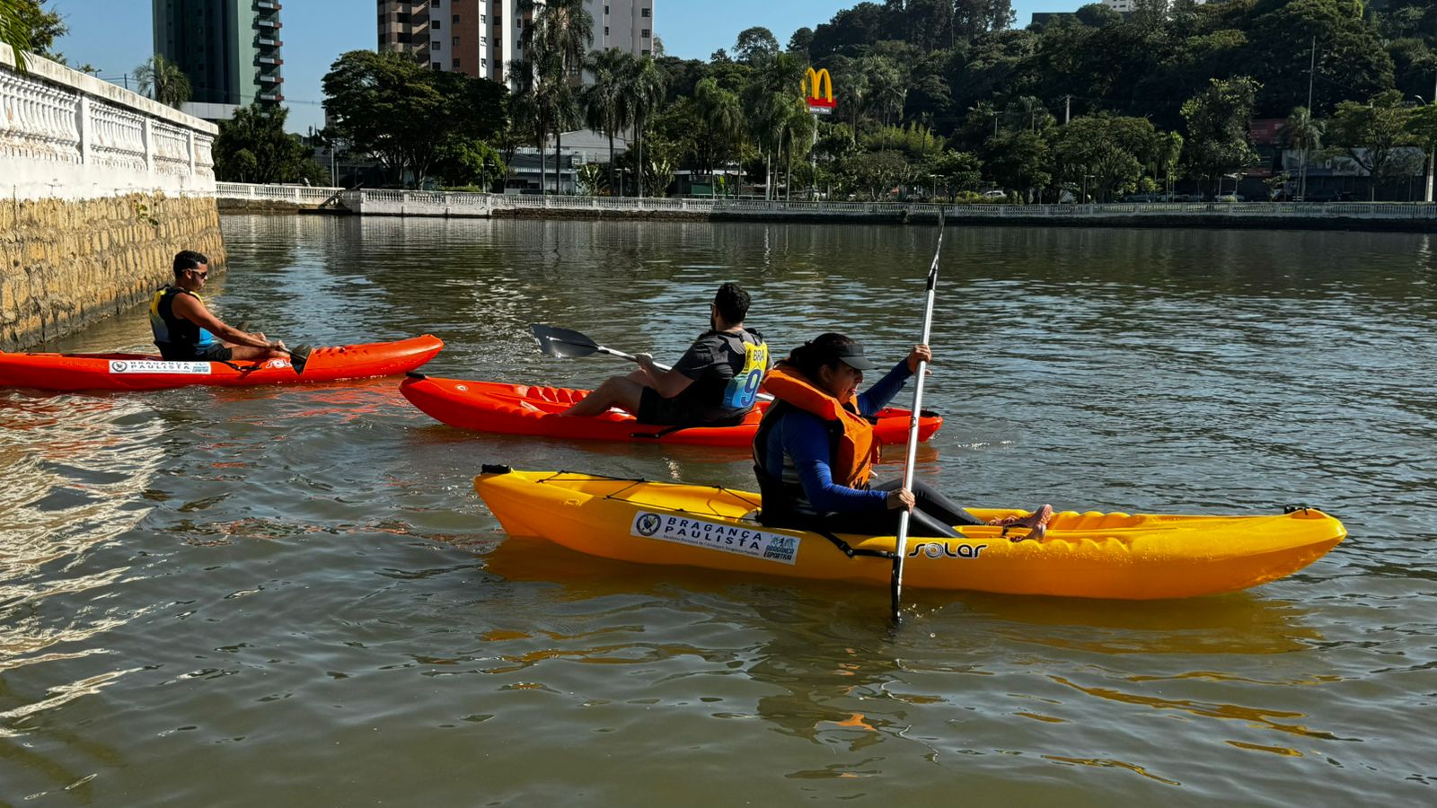 Projeto "Vivência em Canoagem" será realizado no Lago do Taboão neste final de semana