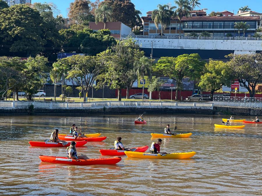 Projeto “Vivência em Canoagem” será realizado no Lago do Taboão neste sábado (01/06) e domingo (02/06)