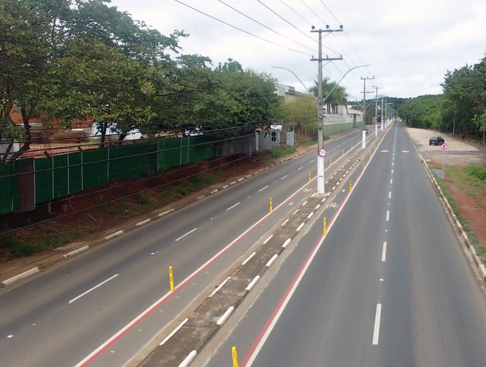 Primeira etapa da Ciclofaixa é entregue à população
