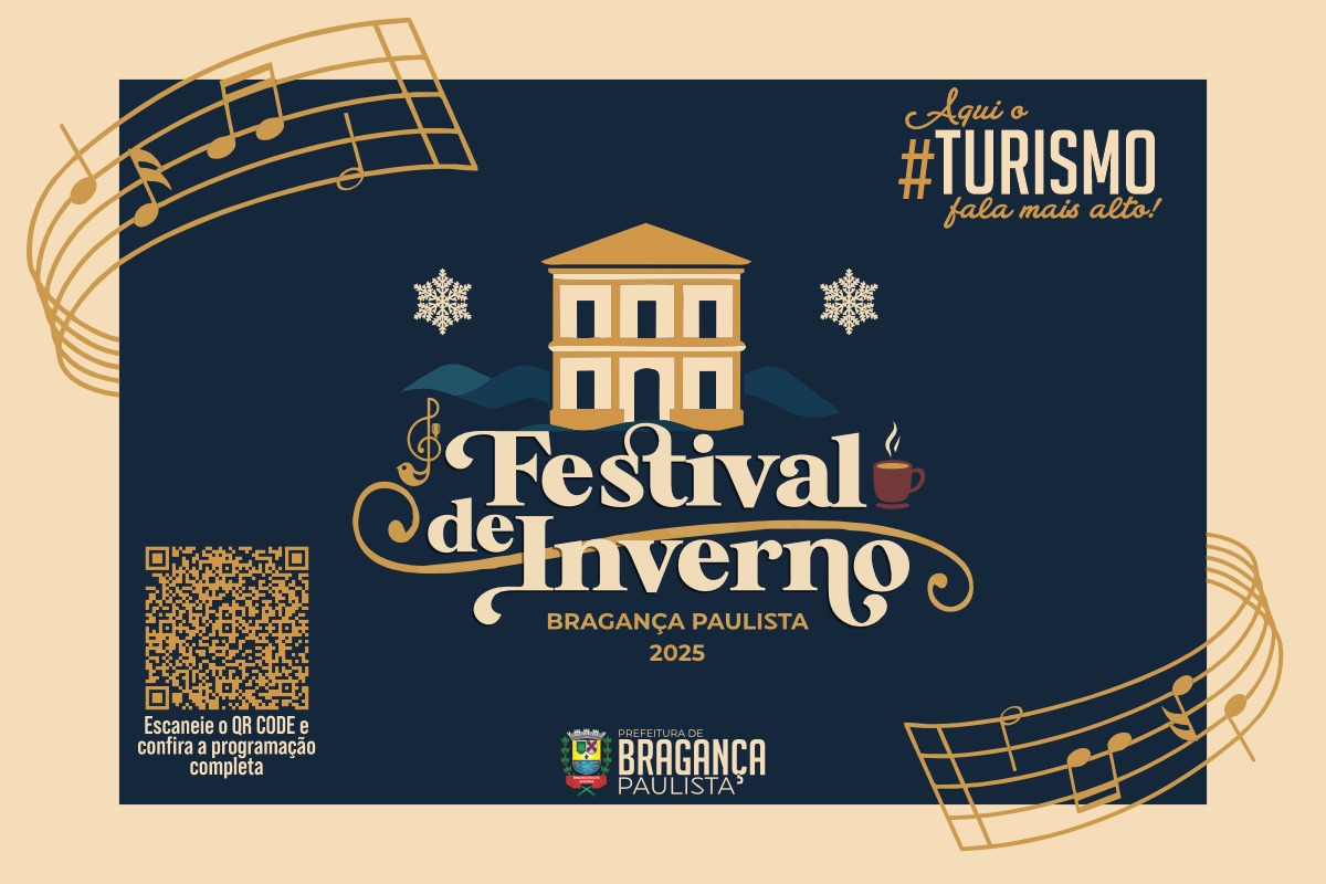 Festival de Inverno 2025 em Bragança, irá até o dia 2 de agosto