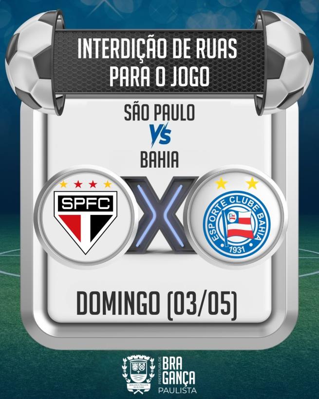 São Paulo x Bahia:  Confira as interdições para a partida válida pelo Brasileirão