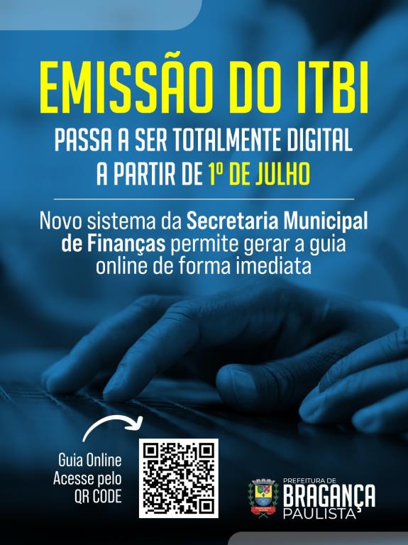 Emissão do ITBI passa a ser totalmente digital a partir de 1º de julho