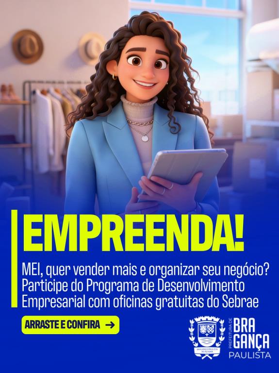 Programa de Desenvolvimento Empresarial abre inscrições para MEIs