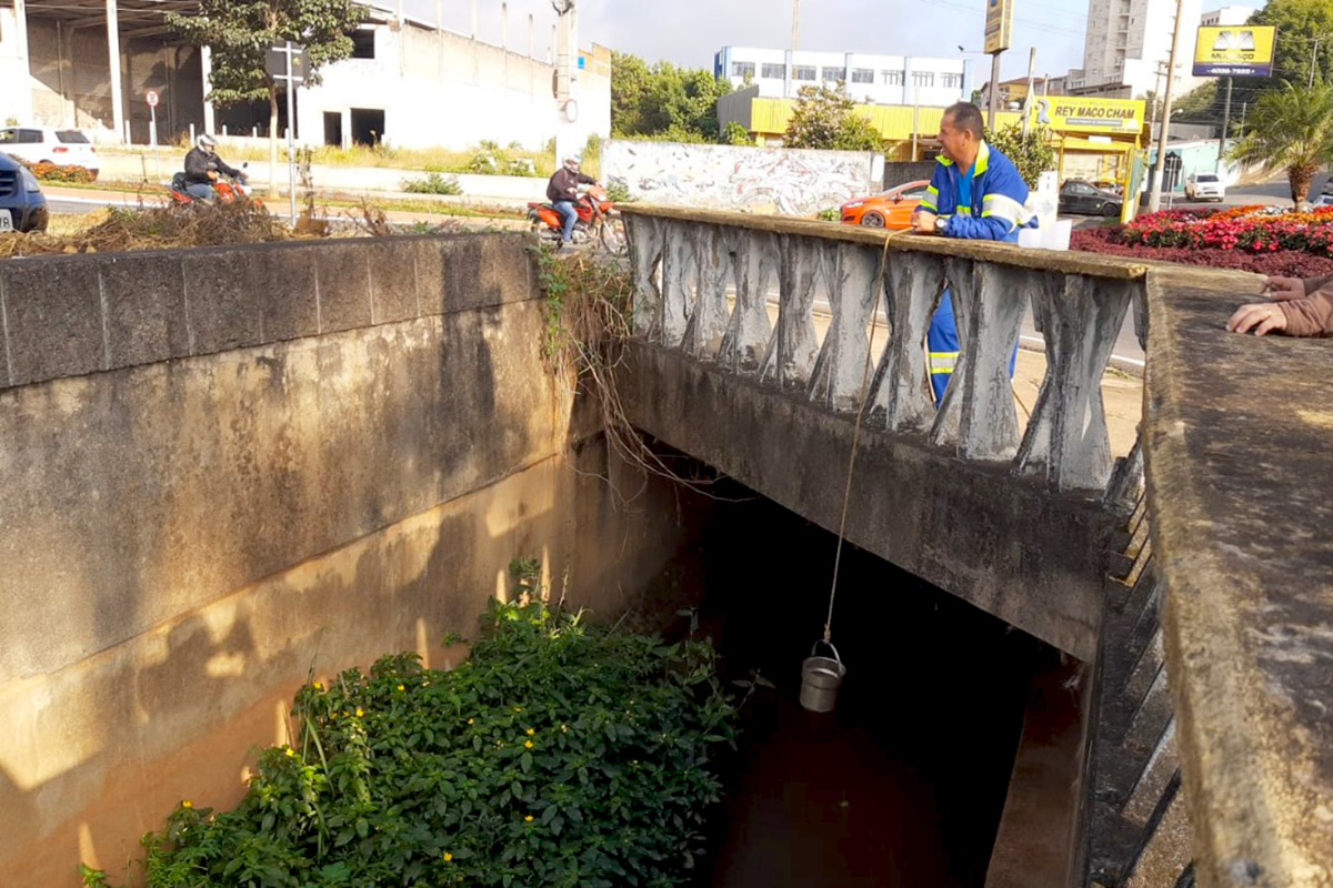 Ação conjunta da Prefeitura e Sabesp monitora qualidade da água de córregos de Bragança Paulista
