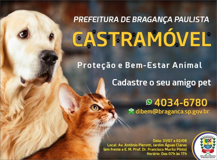 Castramóvel retorna com suas atividades via drive-thru