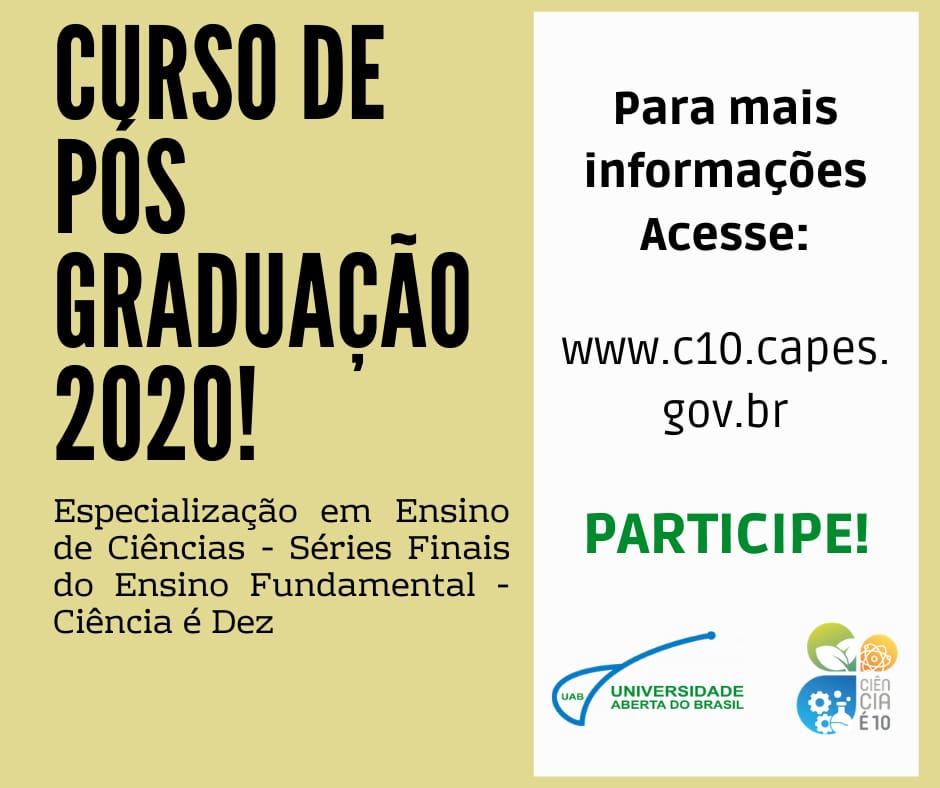 Polo UAB está com inscrições abertas para curso de Pós-Graduação oferecido pela Universidade Federal do ABC