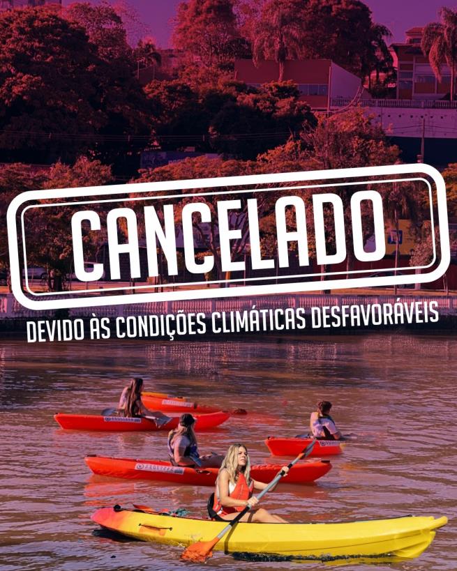 Comunicado – Evento “Remada Rosa” cancelado devido às condições climáticas