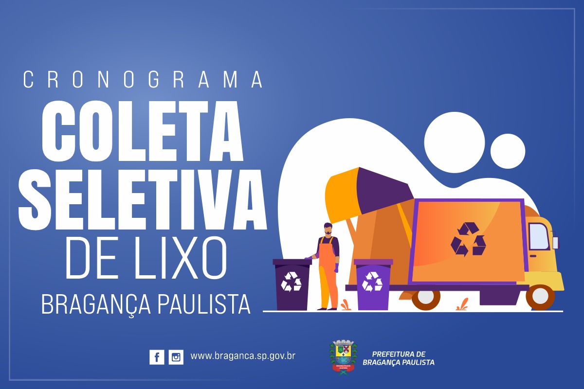 Prefeitura reforça a importância da coleta de recicláveis