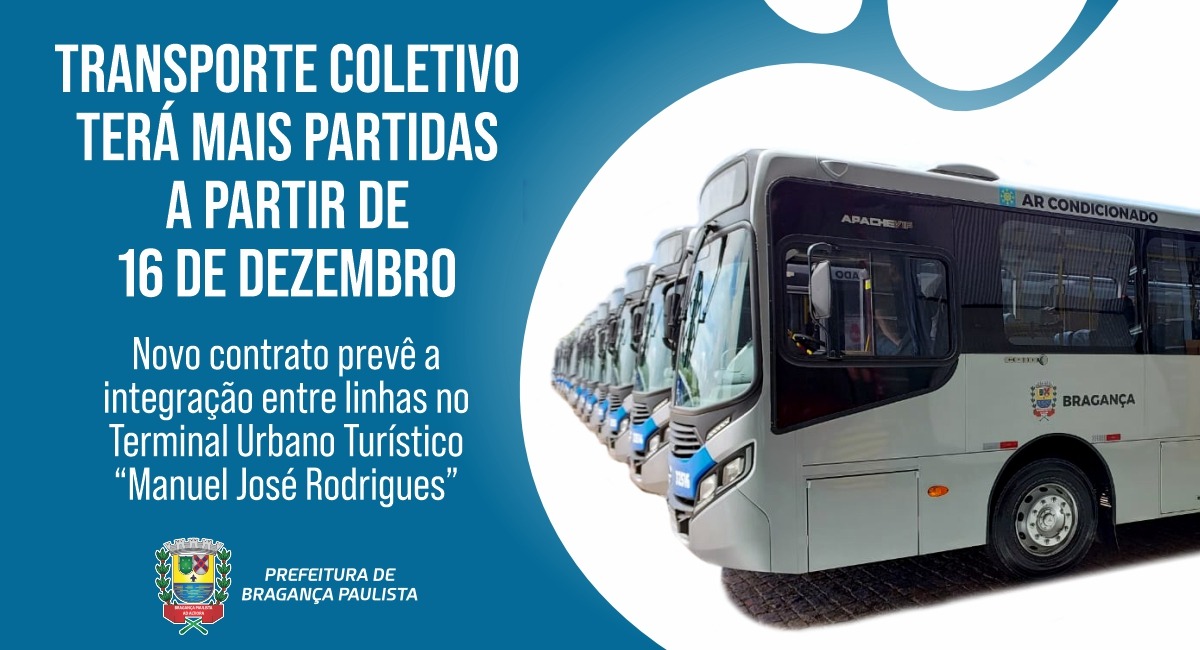 Transporte Coletivo Urbano: ônibus terão horário especial durante
