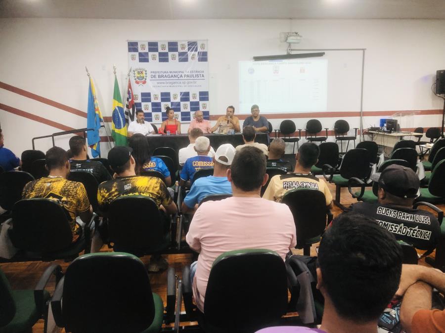 Congresso técnico define o início da Copa Bragança de Futsal e de Futebol de Campo